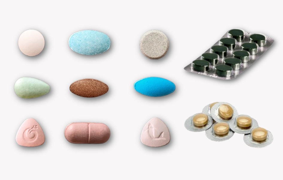 Various tablet supplements