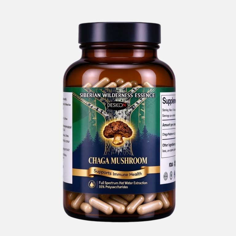 chaga mushroom capsules
