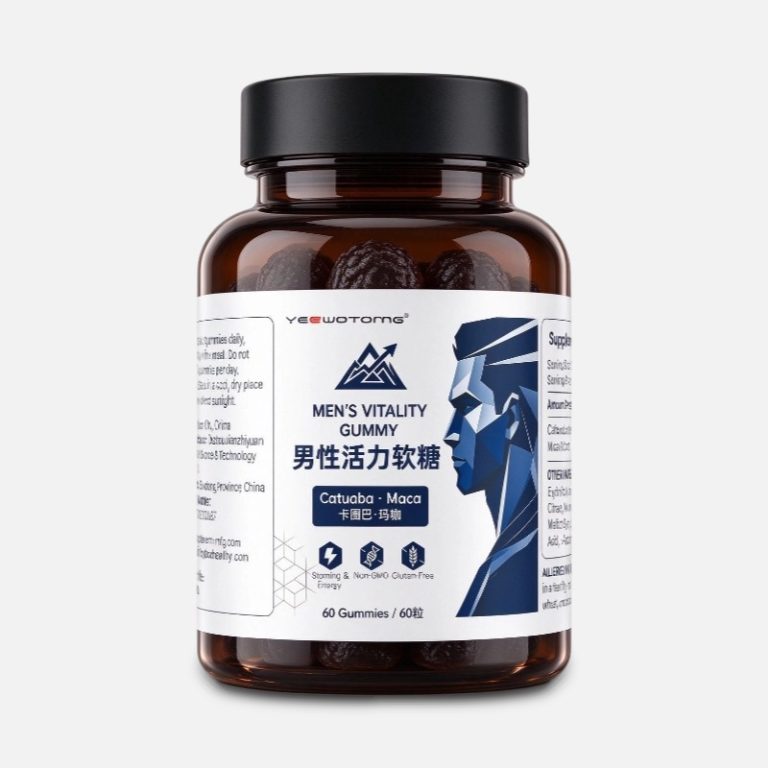 men's vitality gummy