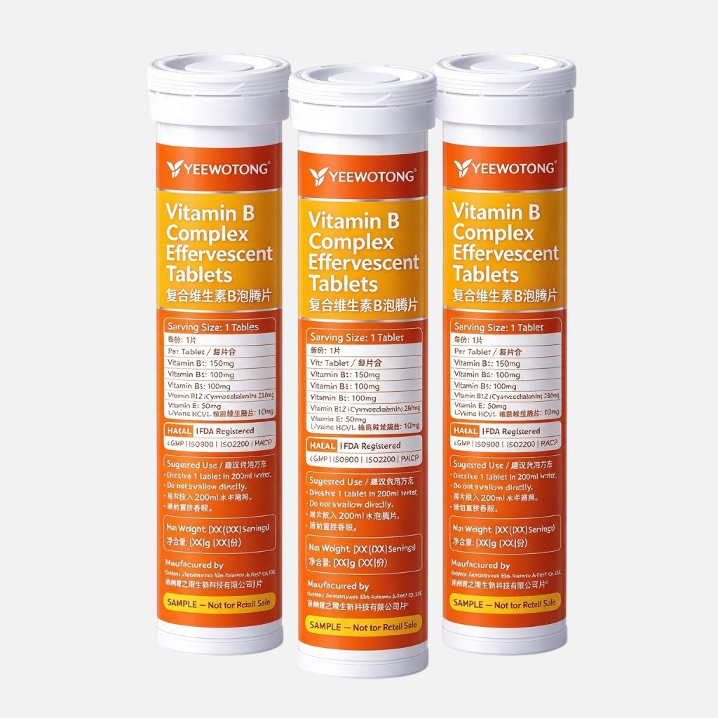 vitamin b complexeffervescent tablets