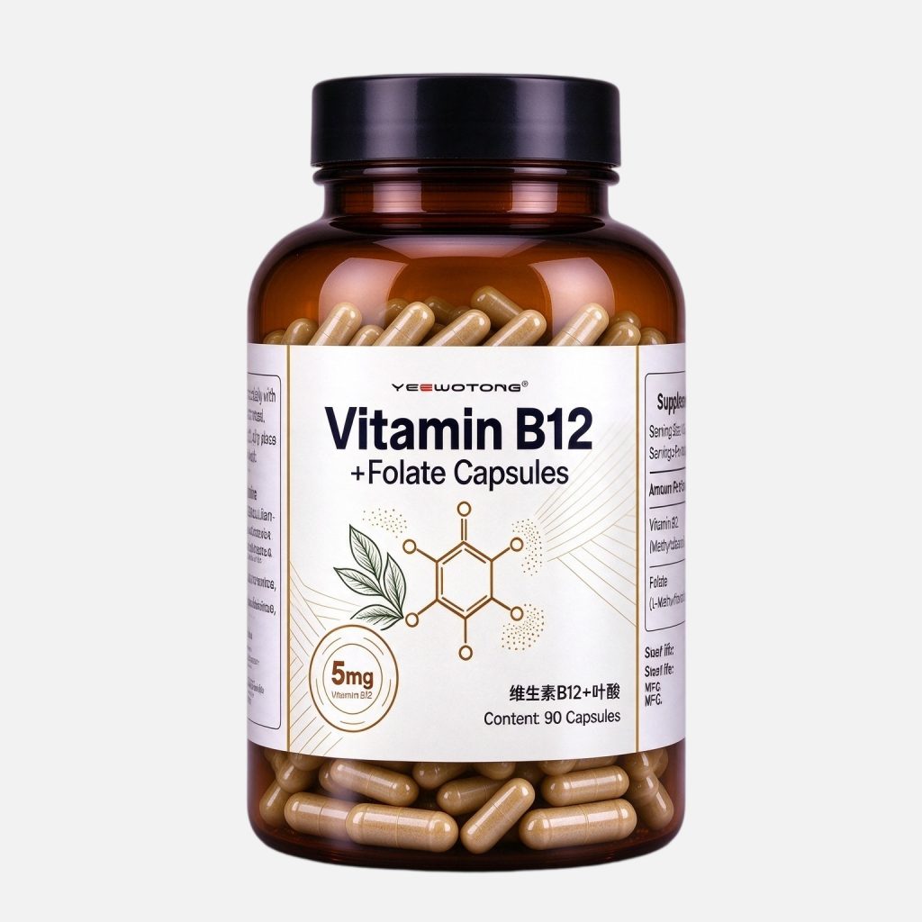 vitamin b12+folate capsules